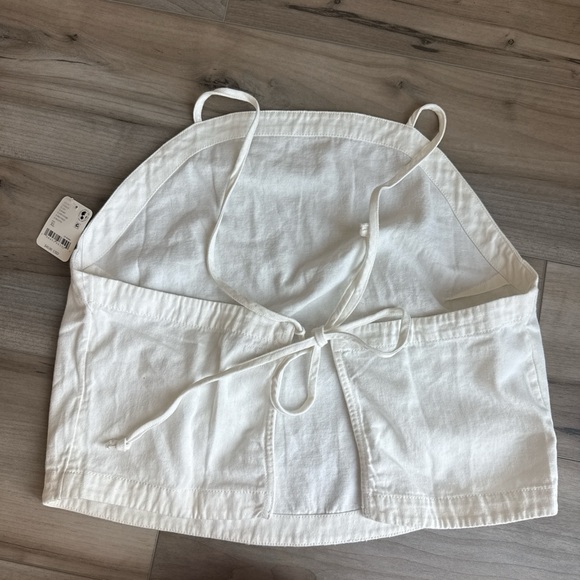 Free People white cotton summer top - Picture 2 of 2